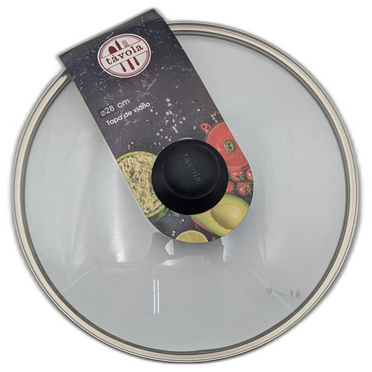 Tapa Cristal Templado 28cm (94547)