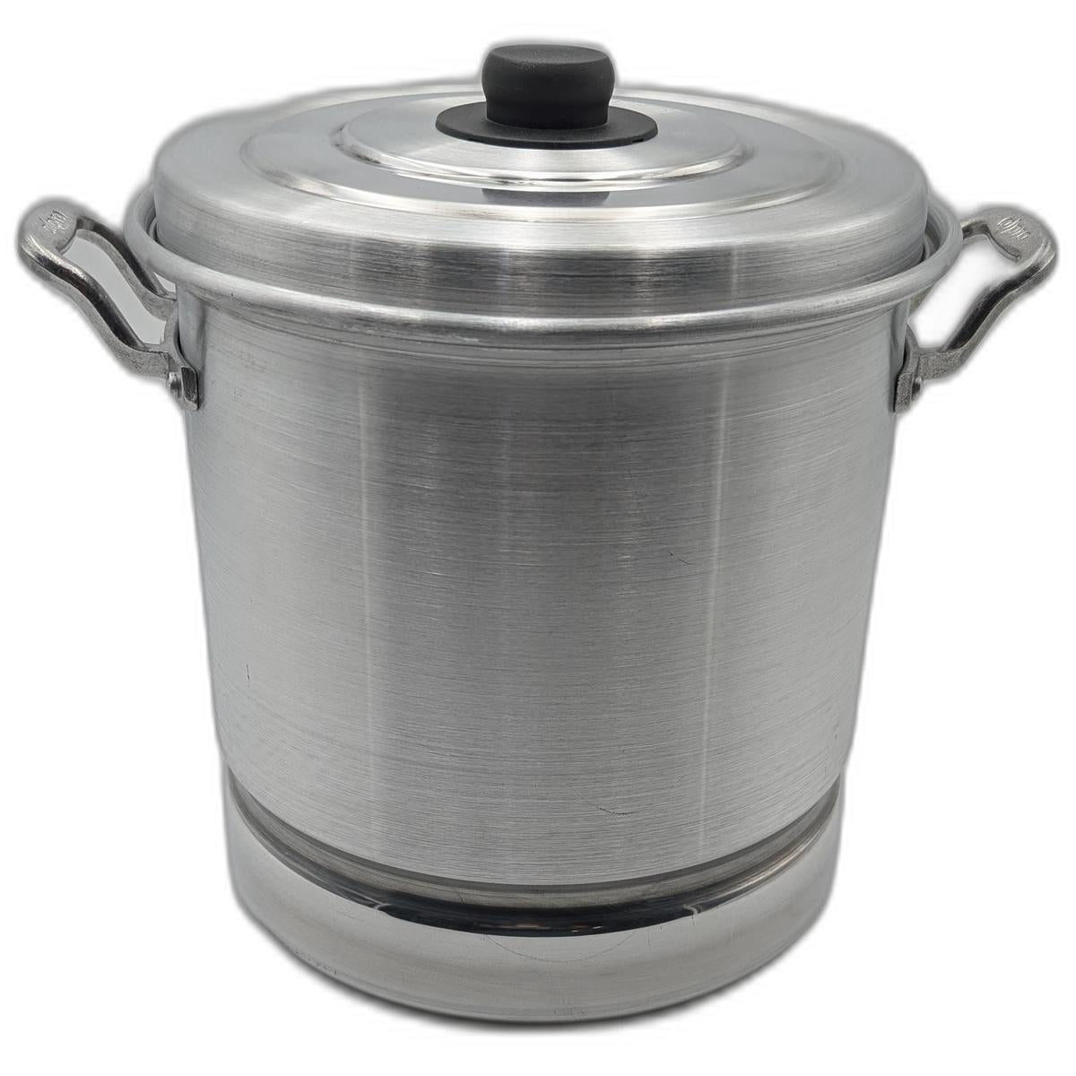 Olla Vaporera de Aluminio de 26 cm 14 Litros (0826)