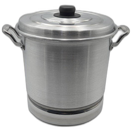 Olla Vaporera de Aluminio de 26 cm 14 Litros (0826)