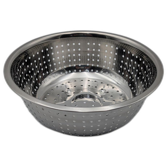 Colador Perforado 12 pulgadas Acero inoxidable Malla Gruesa (MCEAI13LMG)