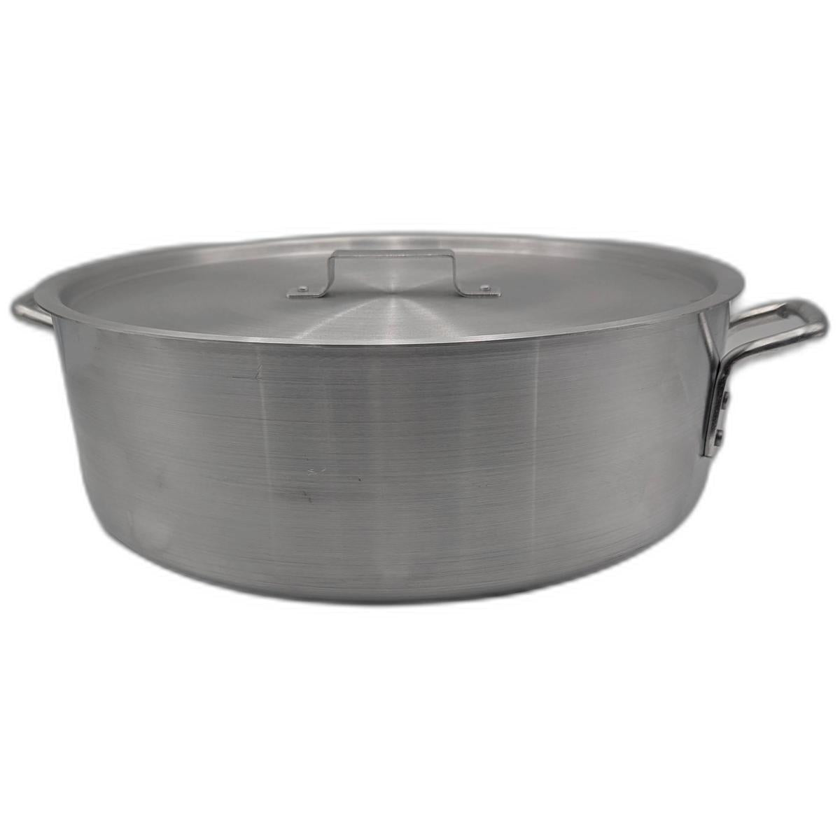 Budinera Aluminio Triple Fuerte 20 Litros con Tapa (MCCOBAL20000K)