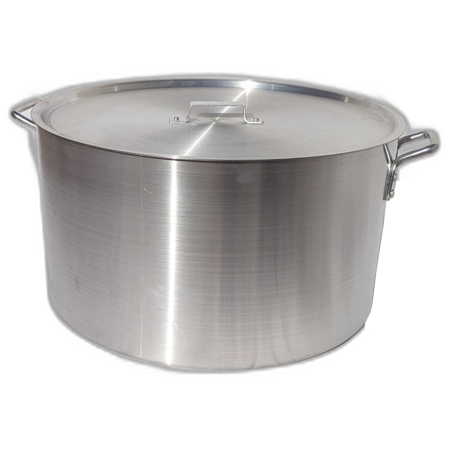 Media Olla de Aluminio Triple Fuerte 60 Litros con Tapa (MCCOMAL60000K)