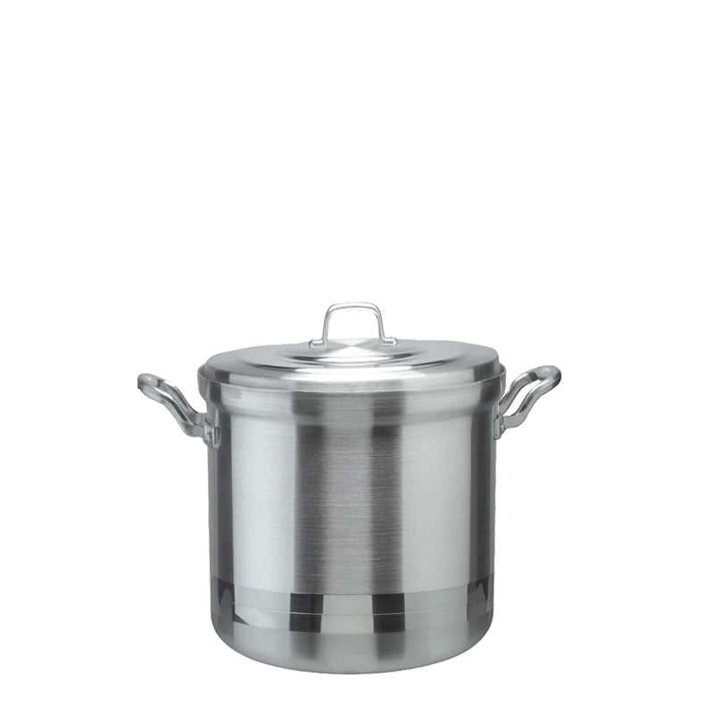 Olla Vaporera de Aluminio 30cm 26cm 18 Litros (5630)