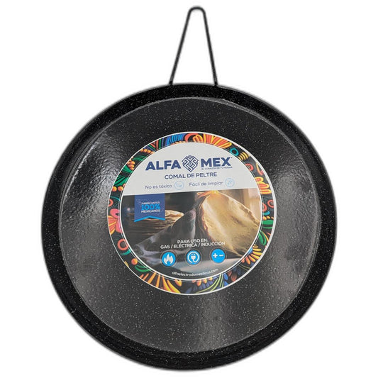 Comal Redondo 31 centimetros Porcelanizado (1565)