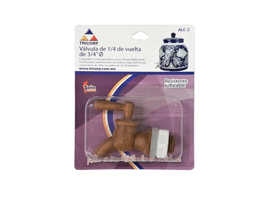 Llave 1/4 de Vuelta 0 de Cuerda 3/4 (ALC-2)