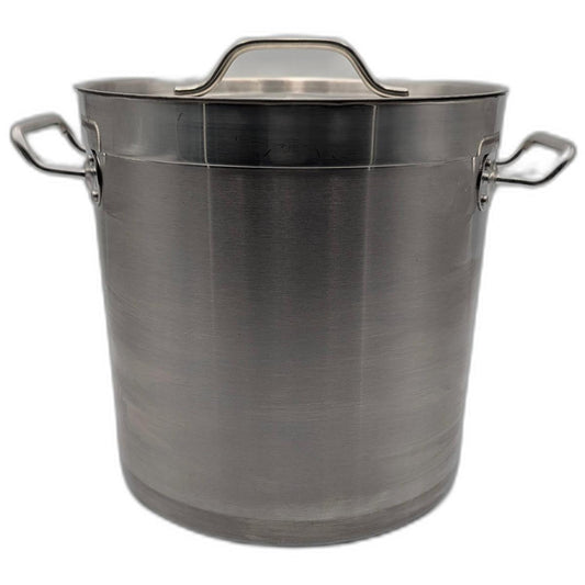 Olla de Acero Inoxidable de 12 Litros con Tapa (MCCOOAIFD1200K)