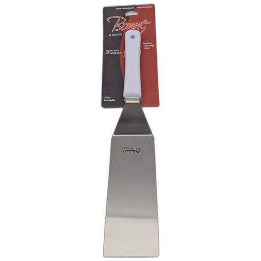 Espatula Rectangular 7.5 x 3 pulgadas Mango Nylon Blanco (MCEAT075)