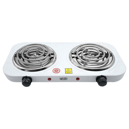 Parrilla Electrica 2 Quemadores con Termostato (2R-T-B)