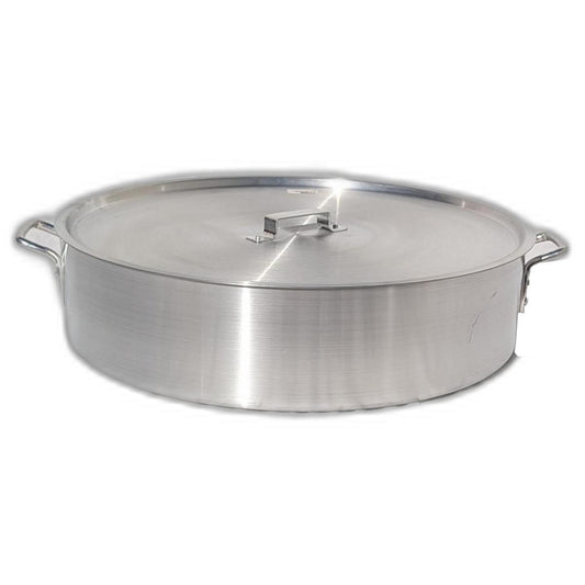 Budinera Aluminio Triple Fuerte 35 Litros con Tapa (MCCOBAL35000K)