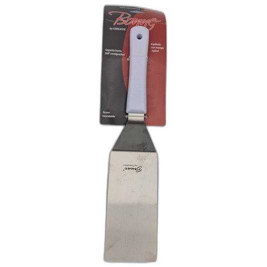 Espatula Rectangular 6X3 pulgadas Mango Nylon Blanco (MCEAT060)