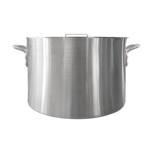 Media Olla de Aluminio Triple Fuerte 20 Litros con Tapa (MCCOMAL20000K)