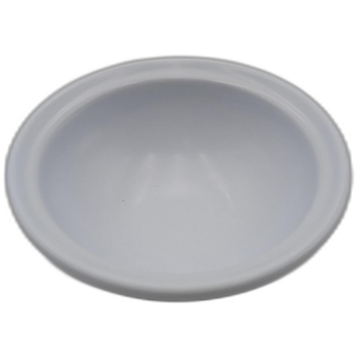 Taza de Melamina Compota 133ML (11x3.2CM Blanco (MCPLMB11B)