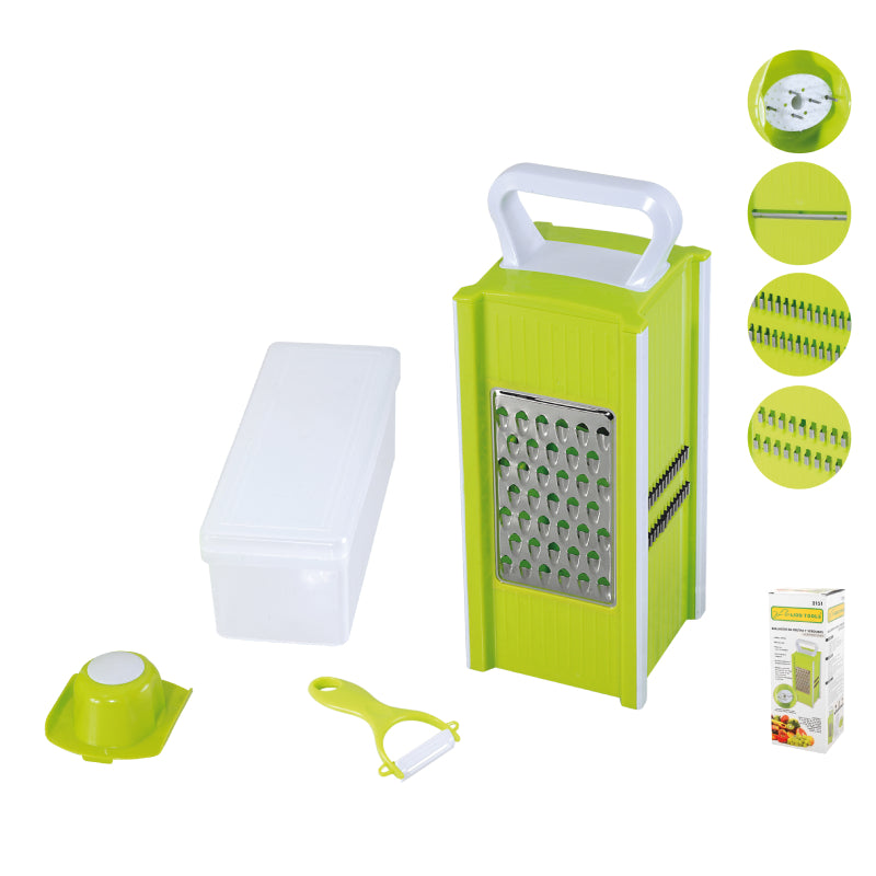 Mandolina Rallador de Frutas y Verduras Multifuncional (2151)