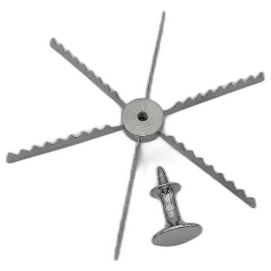 Marcador para Pay de Aluminio 6 Porciones (MCACCMP06)