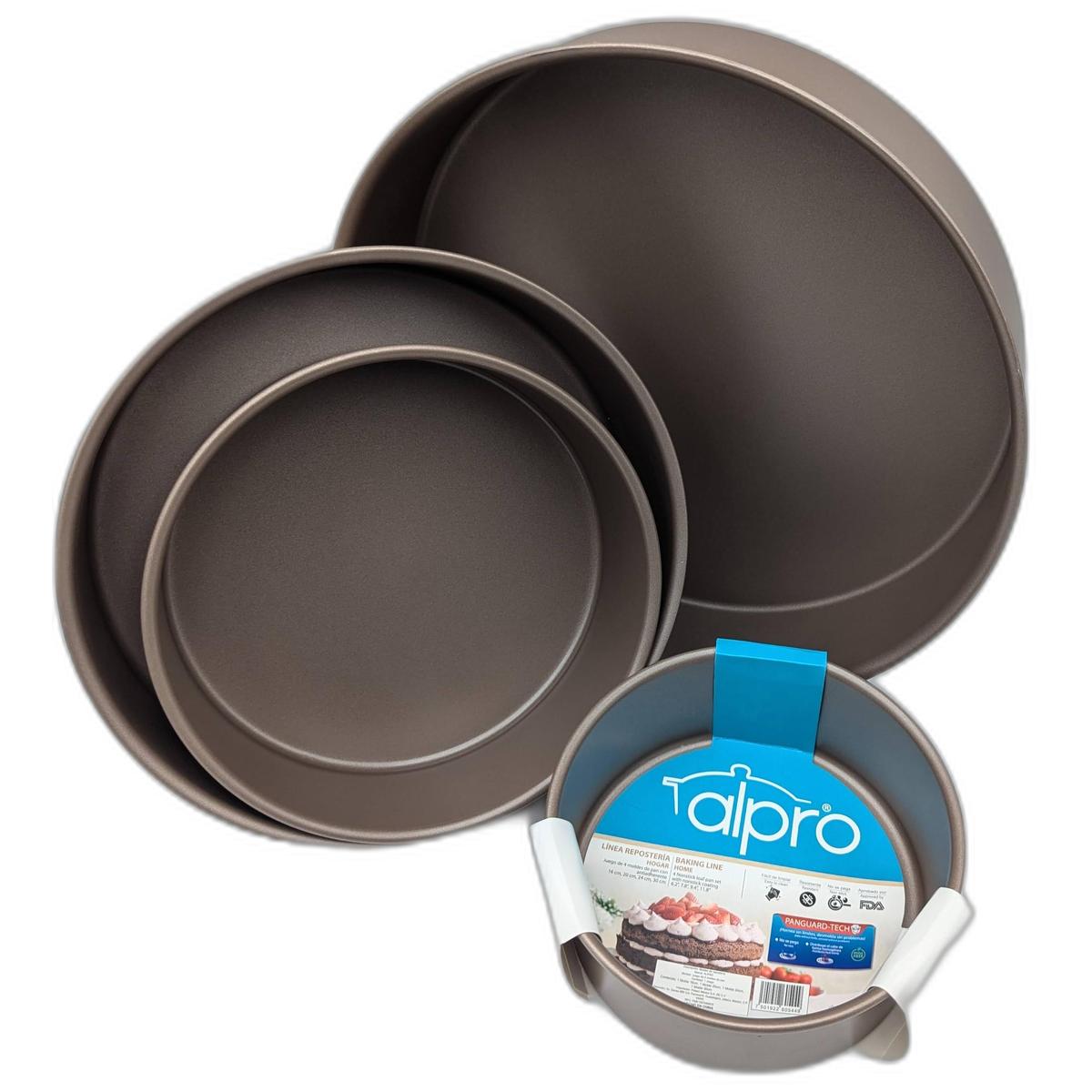 Juego Moldes Champagne 16,20,24 y 30 centimetros (8900)