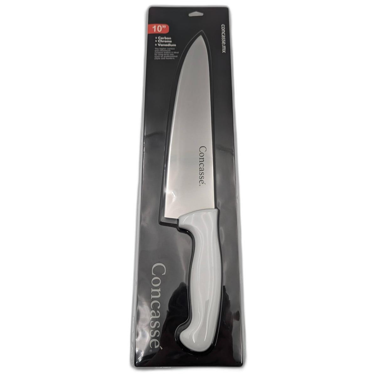 Cuchillo Chef Premium Concase 10 Pulgadas Acero Inoxidable (MCCCONCH10)