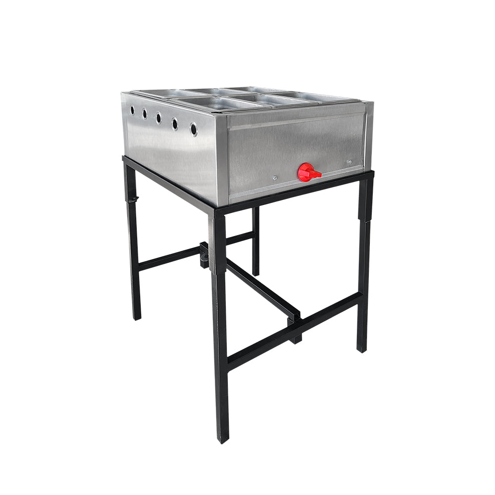 Bano Maria 6 Insertos 1/4 Para Gas Lp De Regulador Baja (MARIA6)