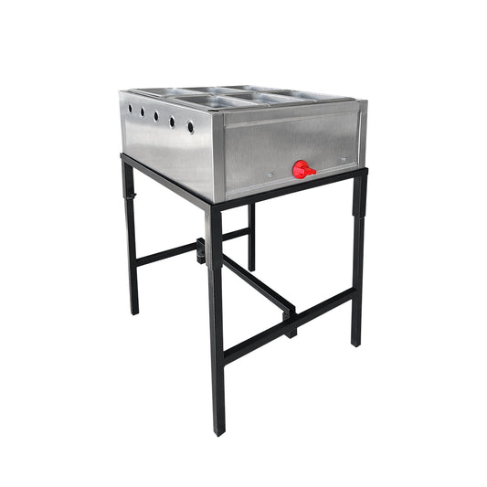 Bano Maria 6 Insertos 1/4 Para Gas Lp De Regulador Baja (MARIA6)