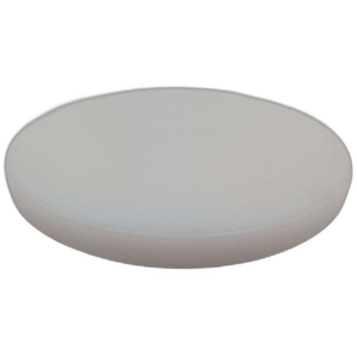 Tabla de Corte Rodando Blanca 12 Pulgadas Diametro 1 Pulgada Espesor (MCTC12X1RB)