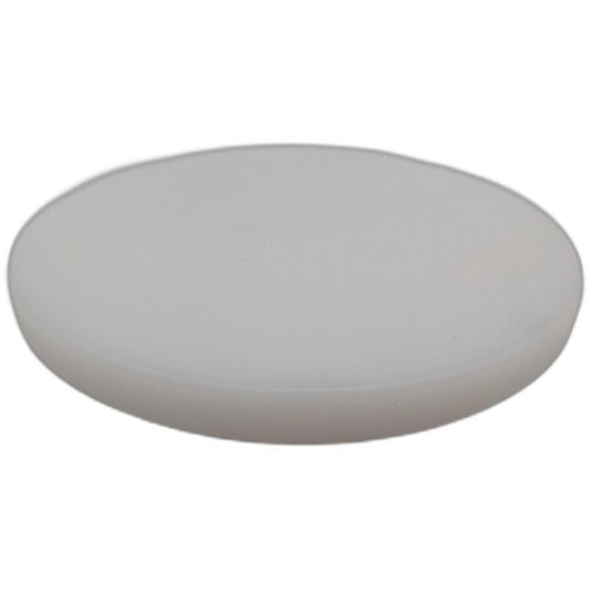 Tabla de Corte Rodando Blanca 12 Pulgadas Diametro 1 Pulgada Espesor (MCTC12X1RB)