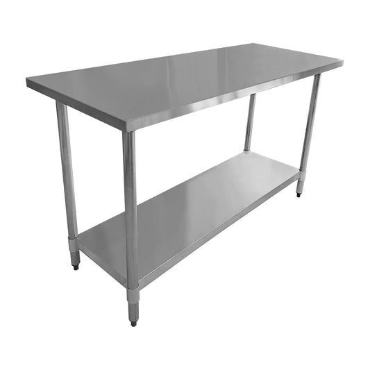 Mesa de Trabajo Acero Inoxidable 150x60x86 cm (MCEQMTG03)