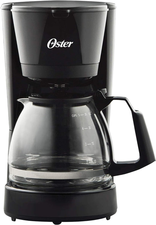 Cafetera Oster 5 Tazas con Filtro Permanente color Negro (BVSTDC05)