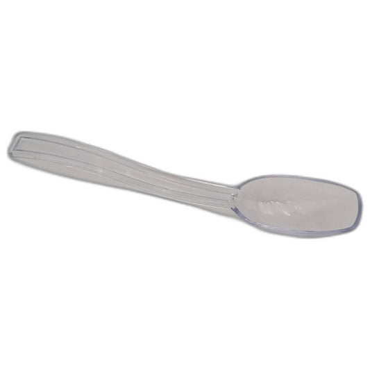 Cuchara Policarbonato para Buffet 8 pulgadas Transparente (MCCPOL08T)