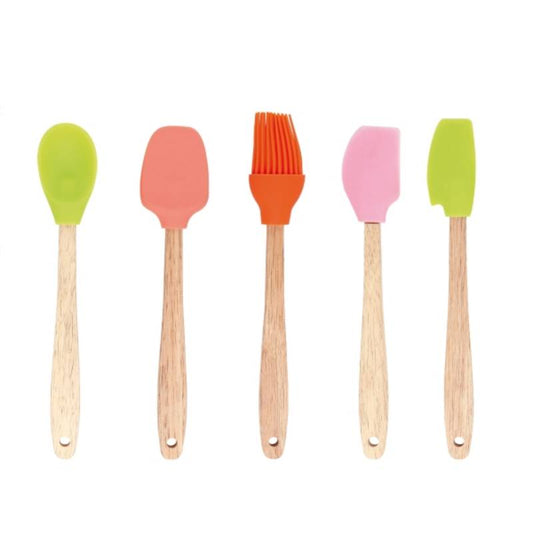 Juego Utensilios Mini Silicon (7480)