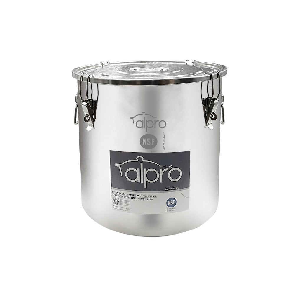 Olla Acero Inoxidable con Clip 40cm-50 Litros (01073097)