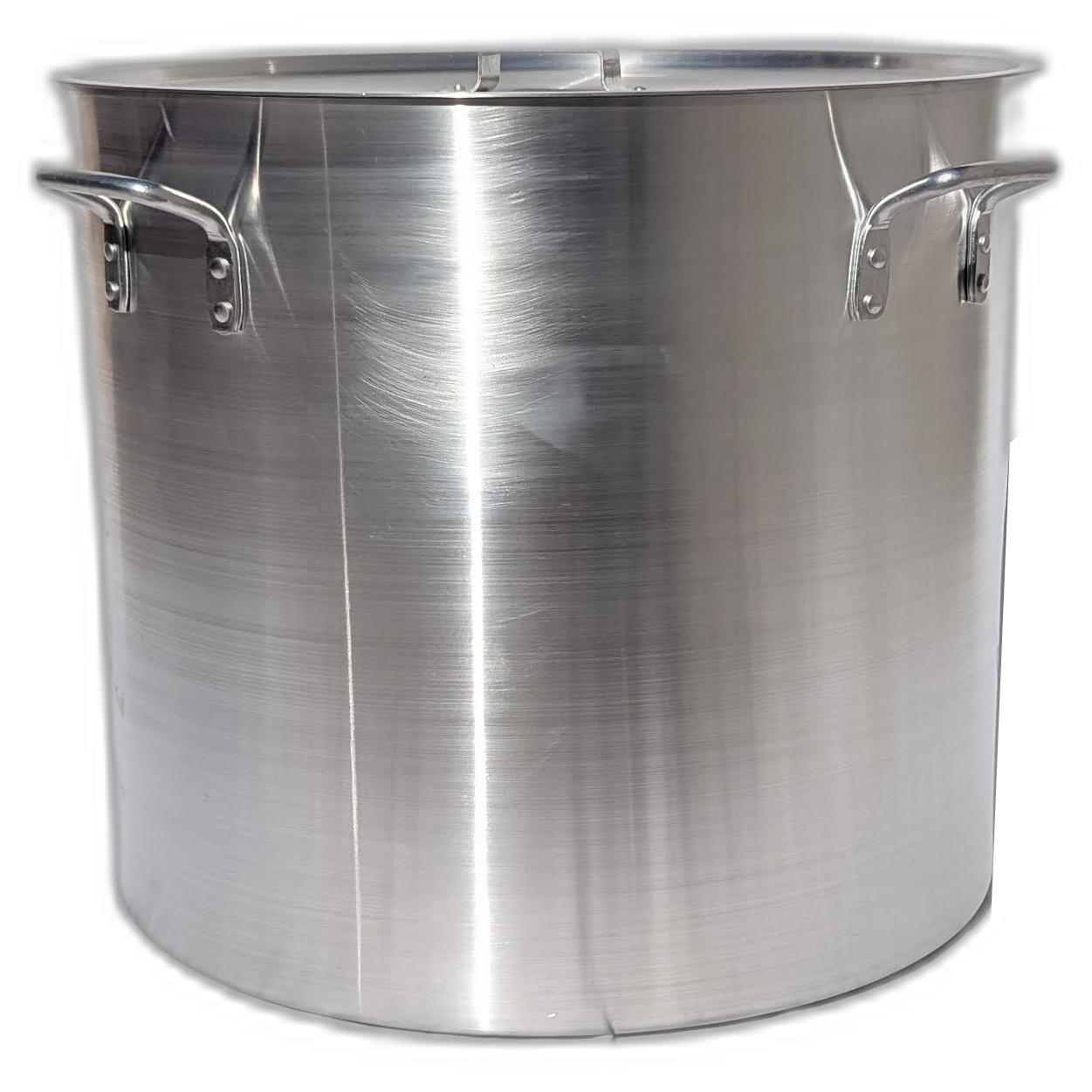 Olla de Aluminio Triple Fuerte 120 Litros con Tapa (MCCOOAL120000K)