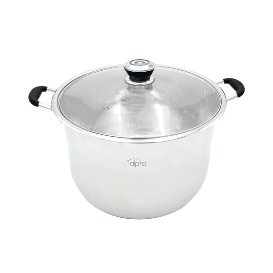 Olla Vaporera de Acero Inoxidable 34cm 21.7 Litros (9508)