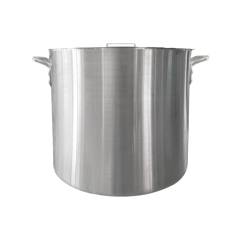 Olla de Aluminio Triple Fuerte 32 Litros con Tapa (MCCOOAL32000K)
