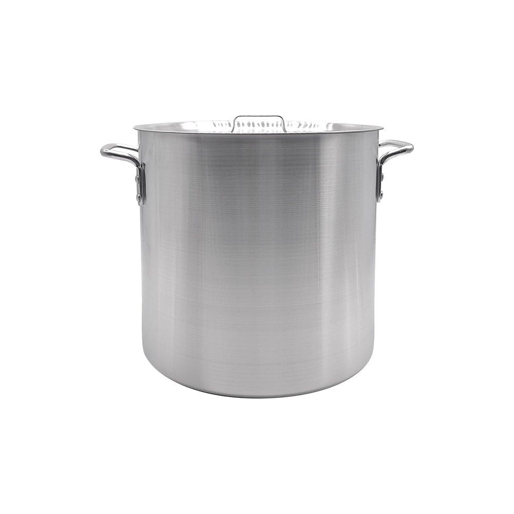 Olla de Aluminio Triple Fuerte 20 Litros con Tapa (MCCOOAL20000K)