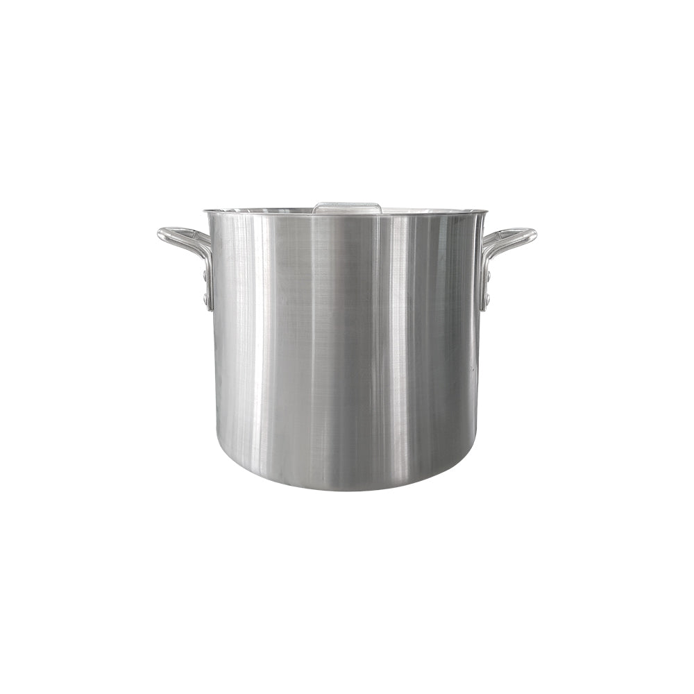 Olla de Aluminio Triple Fuerte 12 Litros con Tapa (MCCOOAL12000K)