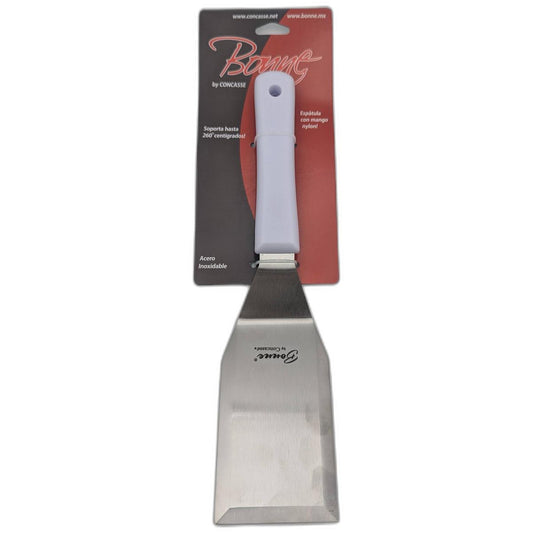 Espatula Rectangular 5x3 pulgadas Mango Nylon Blanco (MCEAT055)