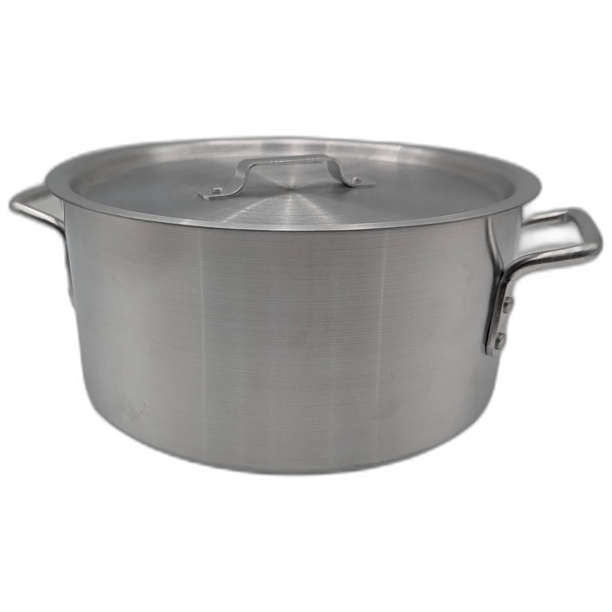 Budinera Aluminio Triple Fuerte 8 Litros con Tapa (MCCOBAL8000K)