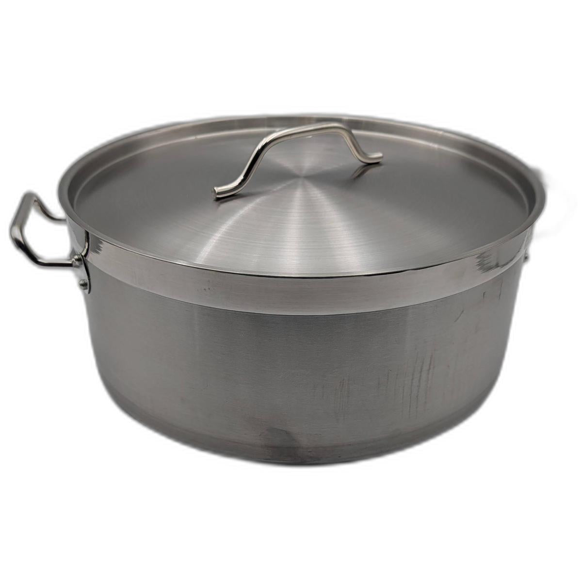 Budinera Acero Inoxidable 20 Litros con Tapa (MCCOBAIFD2000K)