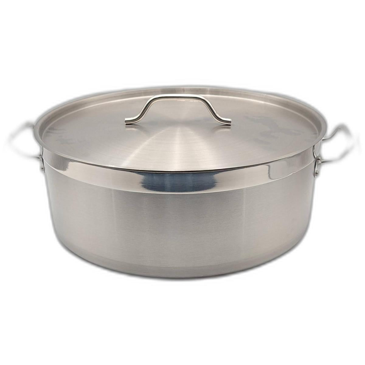 Budinera Acero Inoxidable 25 Litros con Tapa (MCCOBAIFD2500K)