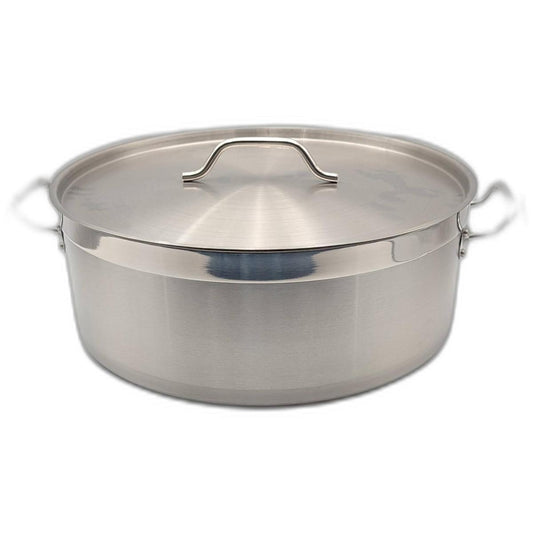 Budinera Acero Inoxidable 25 Litros con Tapa (MCCOBAIFD2500K)