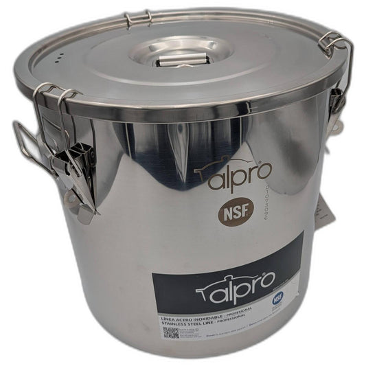 Olla Acero Inoxidable con Clip 35cm-34 Litros (01073096)