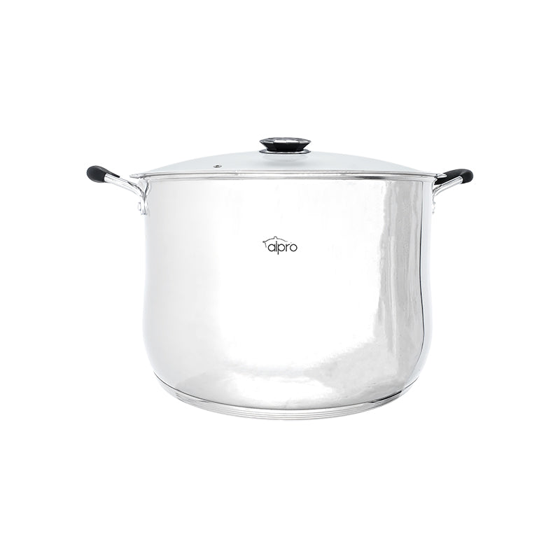 Olla Vaporera de Acero Inoxidable 38cm 28.3 Litros (9509)