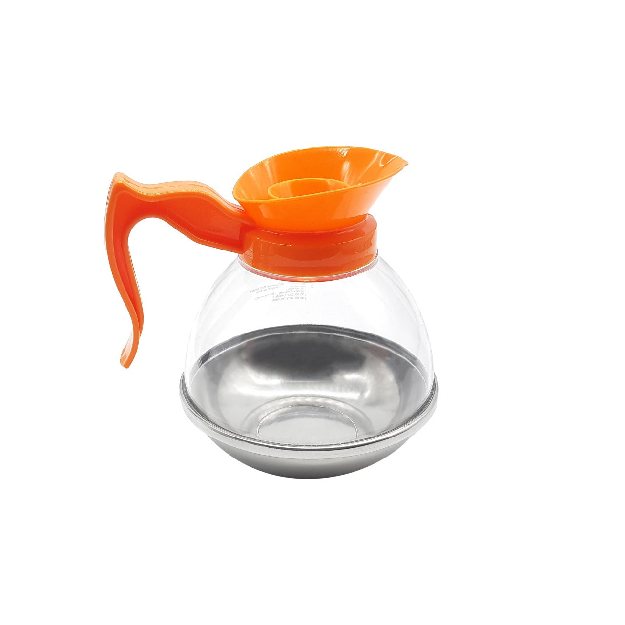 Jarra Cafetera 1.7 Litros Policarbonato y Acero Inoxidable Naranja (MCJCAFENA)