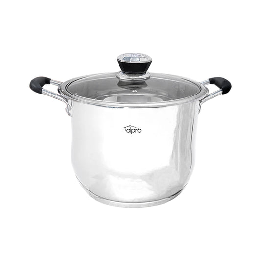 Olla Vaporera de Acero Inoxidable 28cm 13.5 Litros (9506)