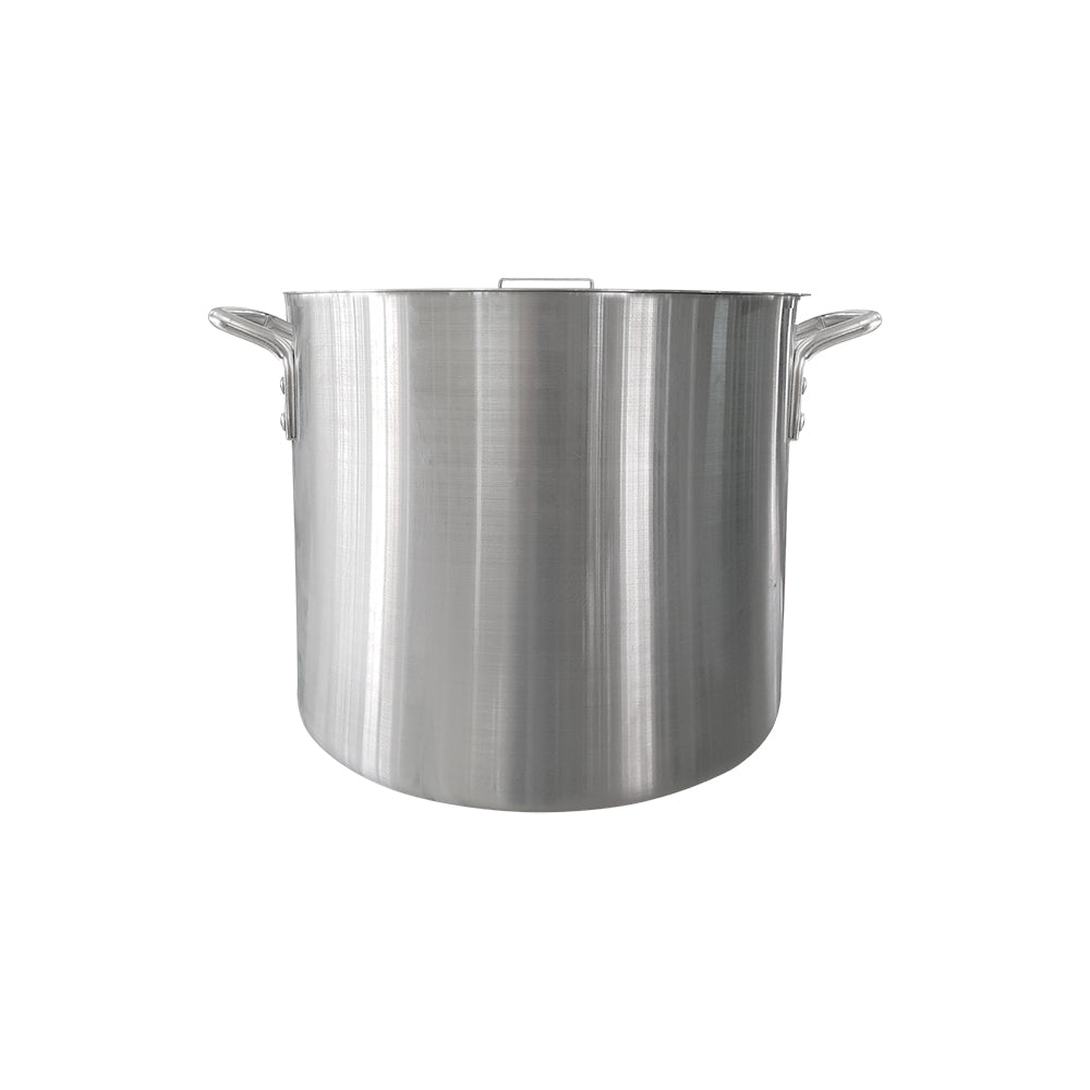 Olla de Aluminio Triple Fuerte 24 Litros con Tapa (MCCOOAL24000K)