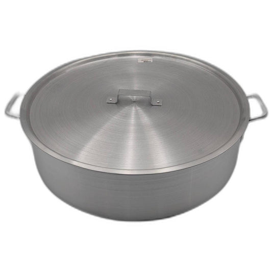 Budinera Aluminio Triple Fuerte 30 Litros con Tapa (MCCOBAL30000K)