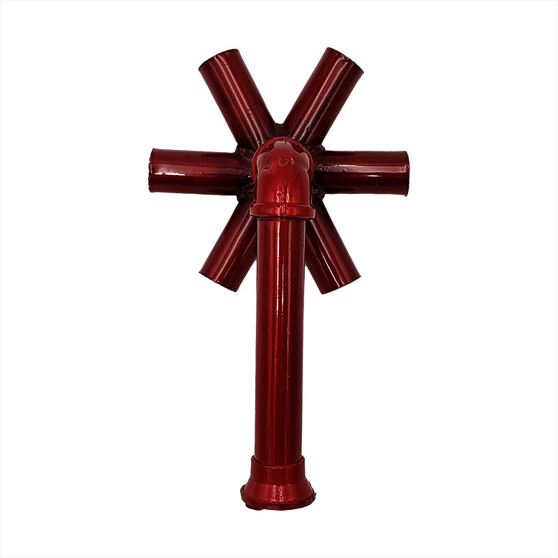 Quemador Estrella 15 cm C/Codo Inyectada (QQEACC)