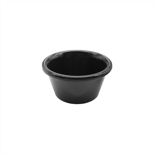 Ramekin 4 Onzas Color Negro (MCCUPR04N)