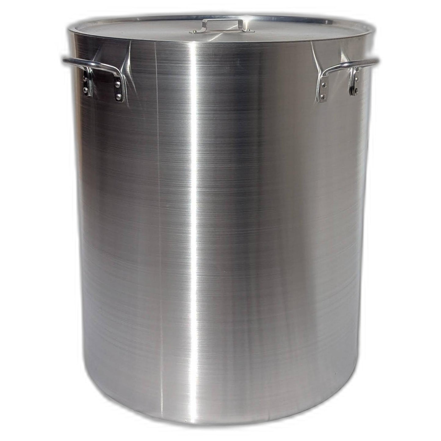 Olla de Aluminio Triple Fuerte 200 Litros con Tapa (MCCOOAL200000K)