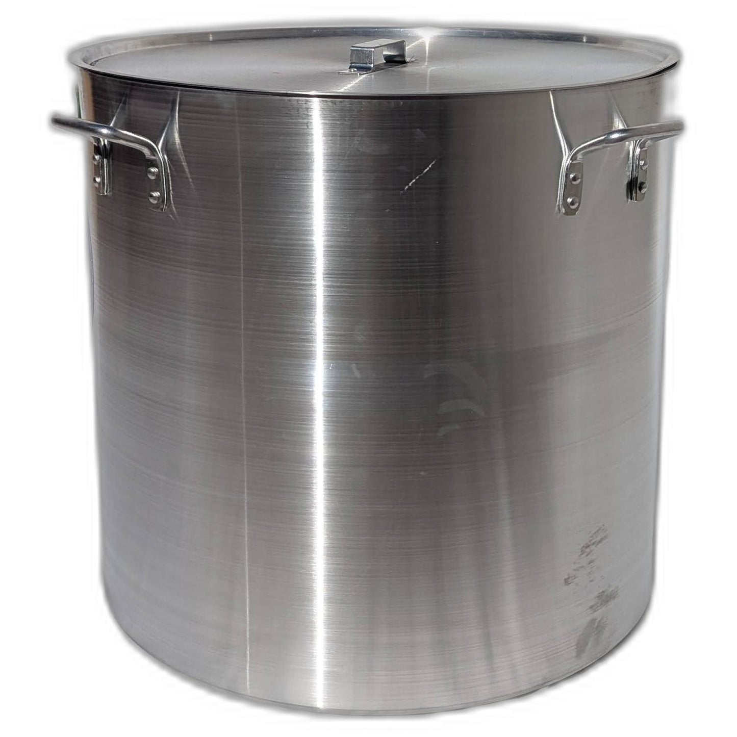 Olla de Aluminio Triple Fuerte 160 Litros con Tapa (MCCOOAL160000K)