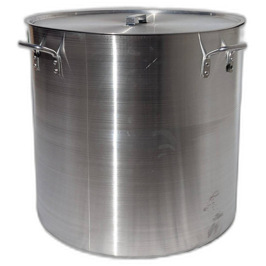 Olla de Aluminio Triple Fuerte 160 Litros con Tapa (MCCOOAL160000K)